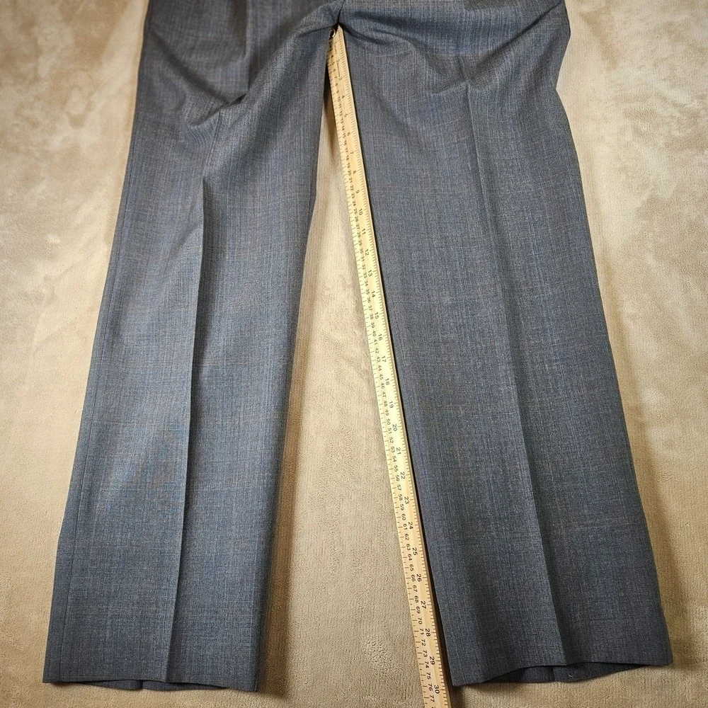 Vintage Hart Schaffner Marx 2 Piece Suit 38R Wool Grey Made in USA